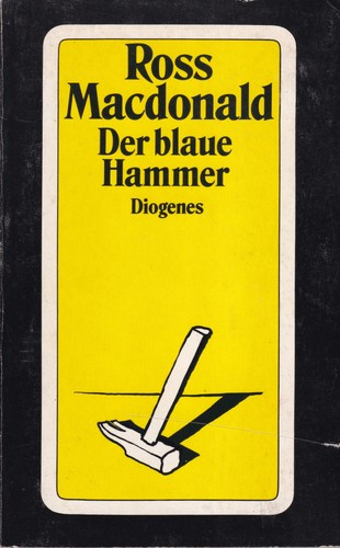 Ross Macdonald: Der blaue Hammer (German language, 1988, Diogenes)