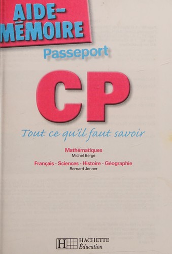 Aide-Mémoire Passeport  (Paperback, French language, 2003, Hachette Education)