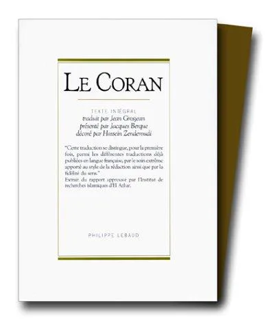 Le Coran (French language, 1988)
