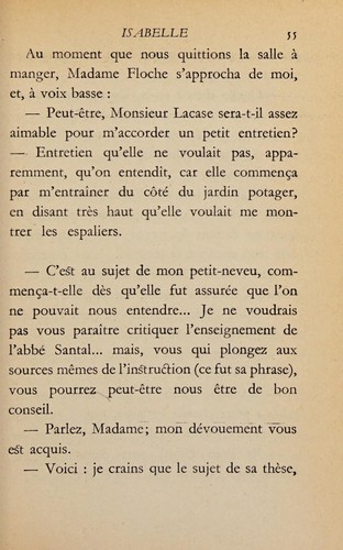 André Gide: Isabelle (French language, 1965)