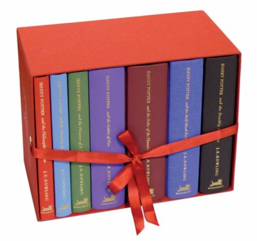 J.K. Rowling: Deluxe Harry Potter UK/Bloomsbury Publishing Vol 1-7 Boxed Set (The Complete Harry Potter Collection) (Hardcover, Bloomsbury Publishing PLC, UK)