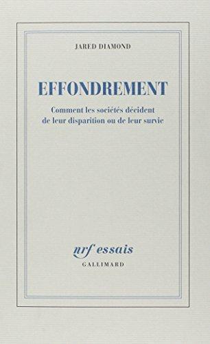 Effondrement (French language)