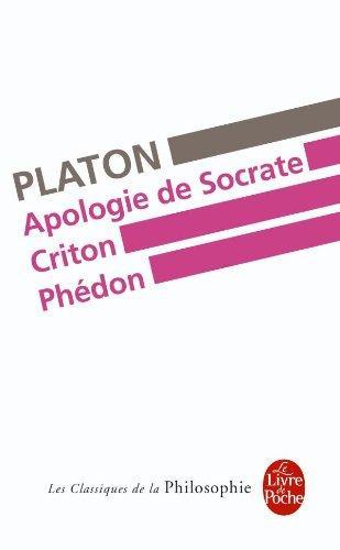 Apologie de Socrate Criton Phedon (French language, 1992)