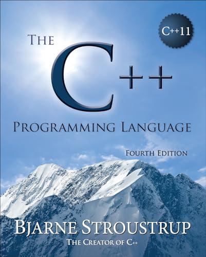 Bjarne Stroustrup: C++ Programming Language (2013)
