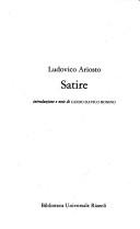 Ludovico Ariosto: Satire (Italian language, 1990, Biblioteca universale Rizzoli)