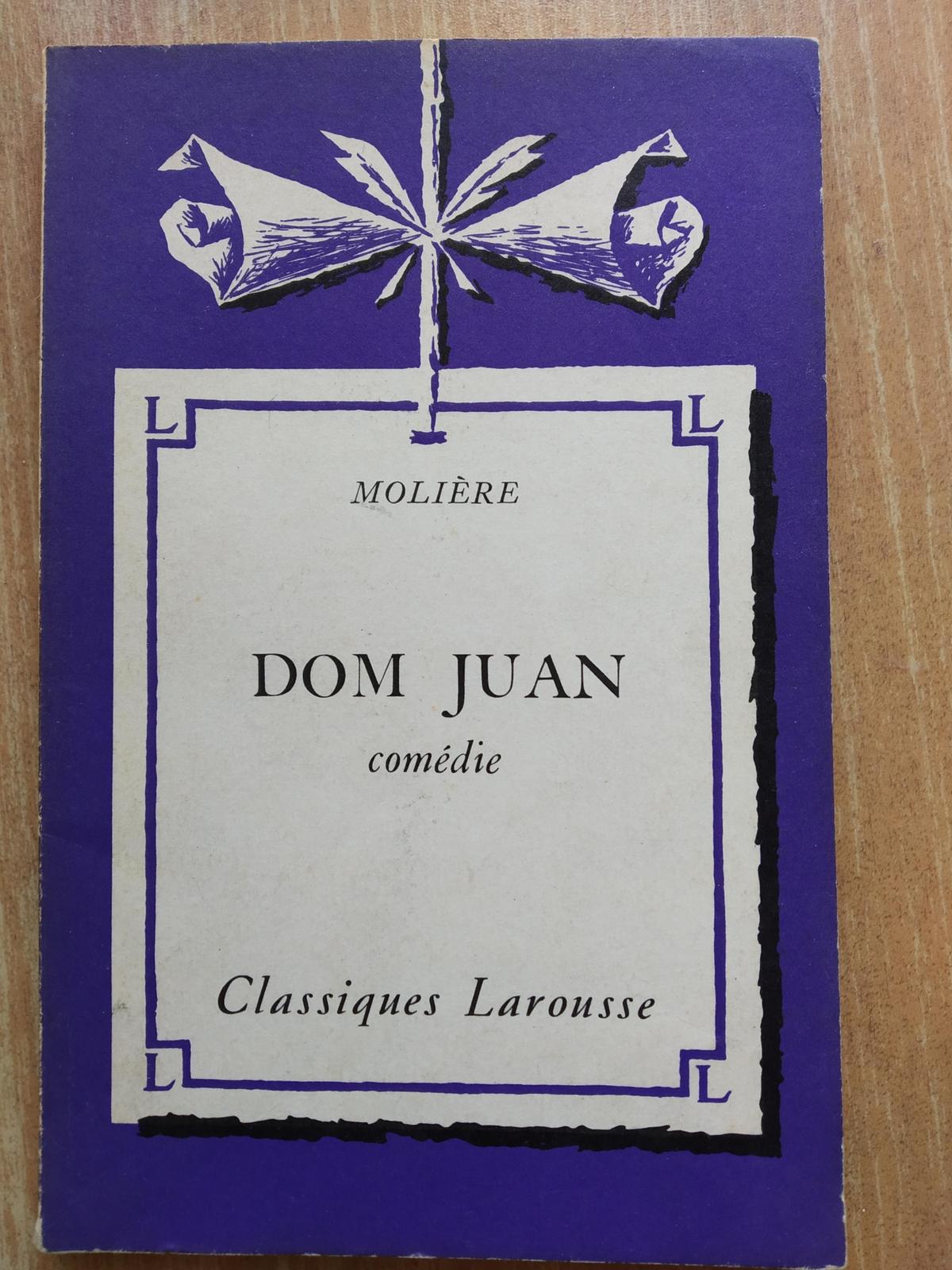 Molière: Dom Juan ou le Festin de pierre (French language, 1935)