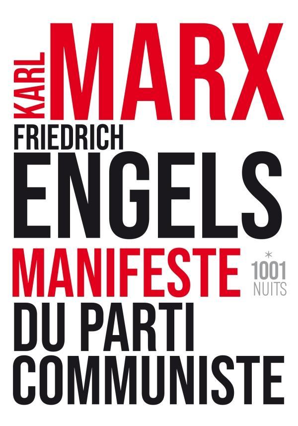 Manifeste du parti communiste (French language, 2023)