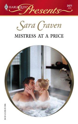 Sara Craven: Mistress at a Price (Paperback, 2005, Harlequin)