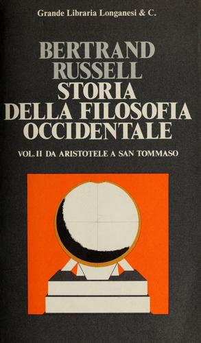 Storia della filosofia occidentale ... (Italian language, 1966, Longanesi & C.)