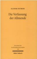 Die Verfassung der Allmende (Paperback, German language, 1999, Mohr Siebeck)