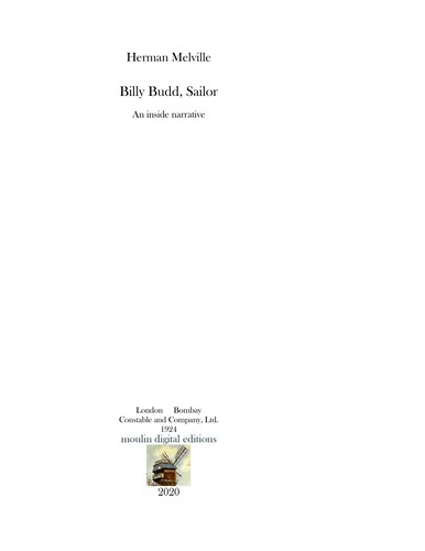 Billy Budd, Sailor (EBook, 2020, moulin digital editions)