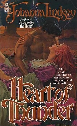 Johanna Lindsey: Heart of thunder (1994, G.K. Hall, G K Hall & Co)