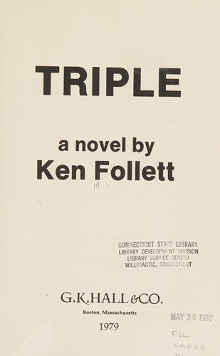 Triple (1979, G. K. Hall)
