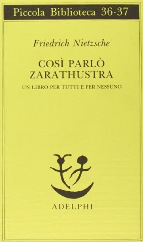 Cosi parlo Zarathustra (Paperback, 1986, Adelphi)