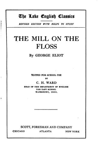 The mill on the Floss (1920, Scott, Foresman and company)