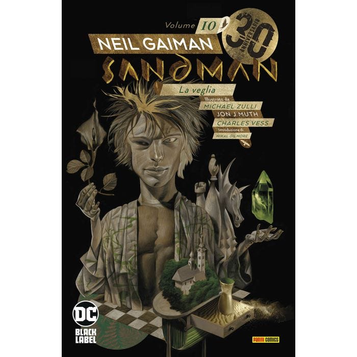 Neil Gaiman, Michael Zulli, Jon J. Muth, Mikal Gilmore, Charles Vess: Sandman, Vol. 10: La veglia (Paperback, Italiano language, 2021, Panini Comics)