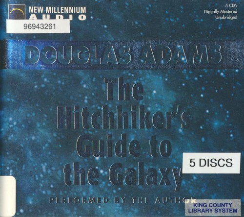 The Hitchhiker's Guide to the Galaxy (AudiobookFormat, 2002, New Millenium Audio)