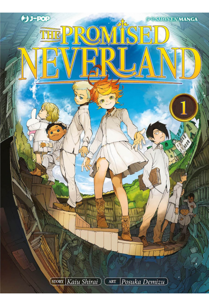 The promised Neverland Vol.1 (Paperback, Italiano language, 2018, J-Pop)