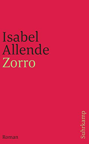 Isabel Allende: Zorro (Paperback, 2007, Suhrkamp Verlag)