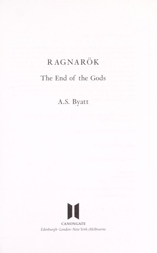 Ragnarok (2011, Canongate)