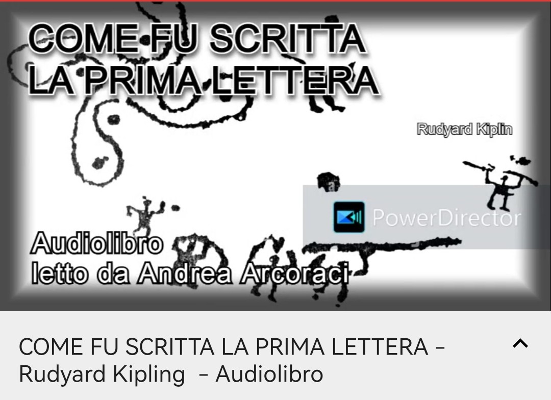 Rudyard Kipling: Come fu scritta la prima lettera (AudiobookFormat, Italiano language)