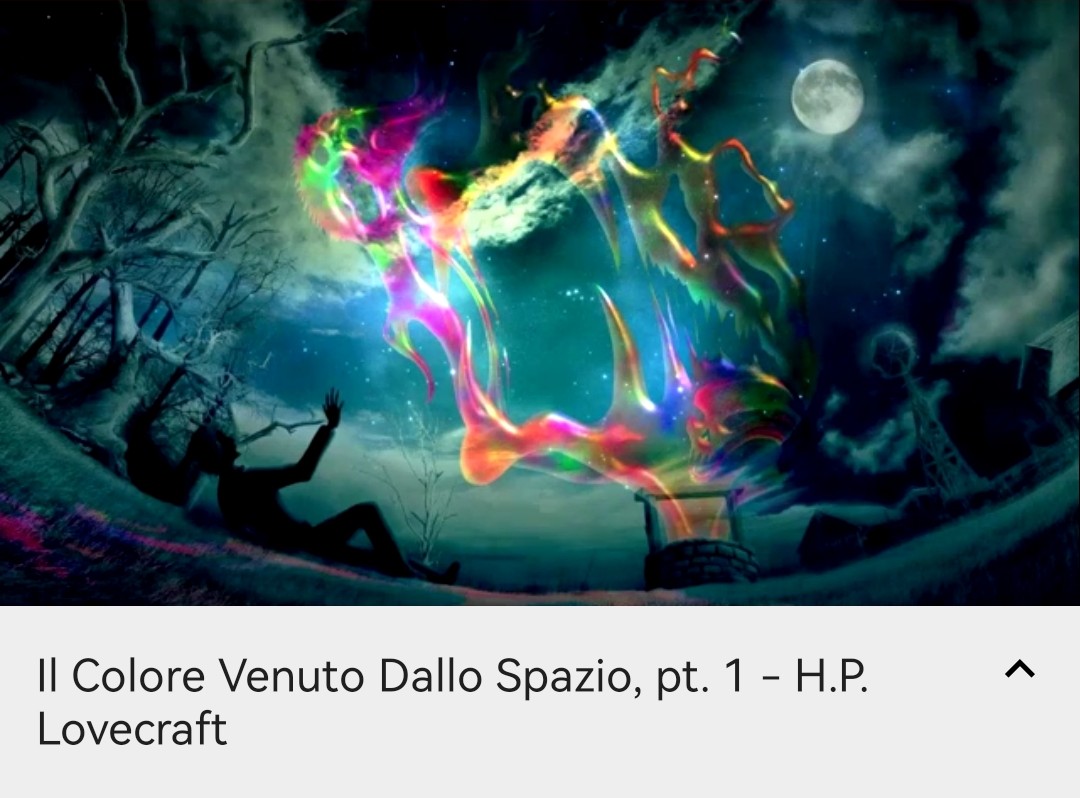 H. P. Lovecraft: Il colore venuto dallo spazio (AudiobookFormat, Italiano language, 2016, Ménéstrandise)