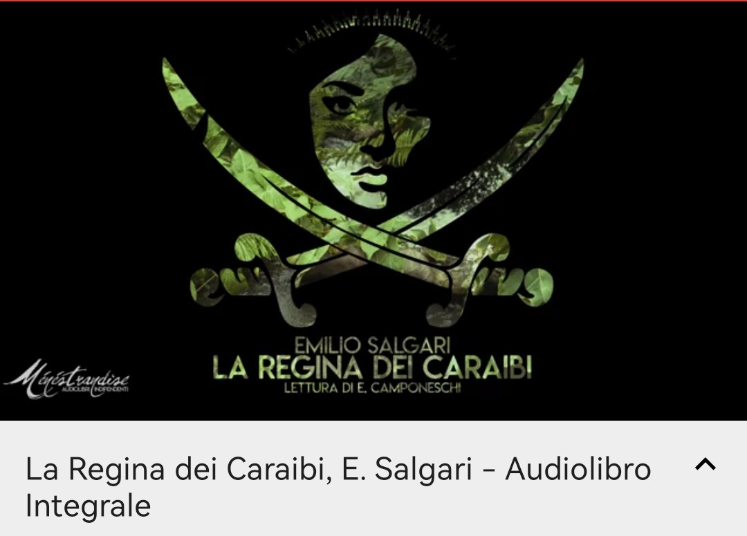 Emilio Salgari: La Regina dei Caraibi (AudiobookFormat, Italiano language, 2019, Ménéstrandise)