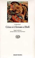 Cristo si è fermato a Eboli (Italian language, 1989, Einaudi)