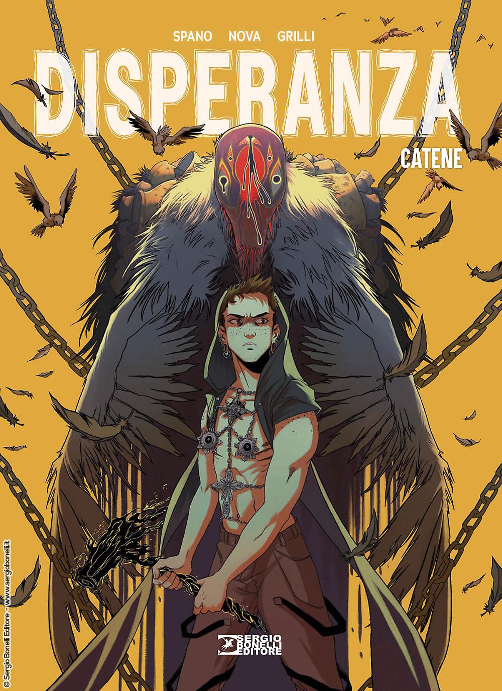 Nova, Samuel Spano, Matteo Grilli: Disperanza (GraphicNovel, Italiano language, Sergio Bonelli Editore)