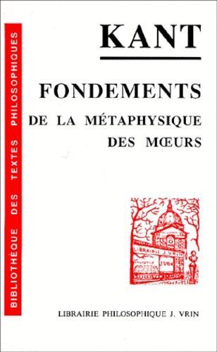 Fondements de la métaphysique des moeurs (French language, 2002)