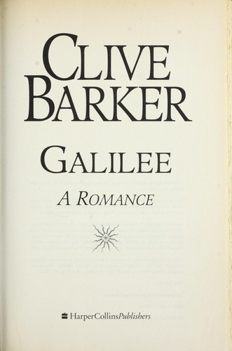 Galilee (1998, HarperCollinsPublishers)