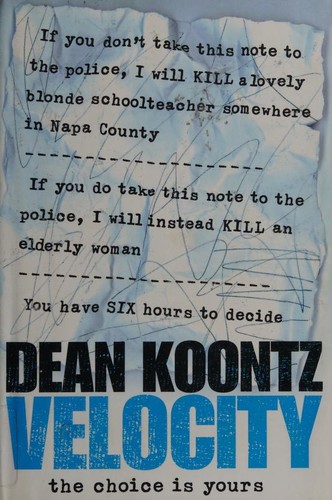 Dean Koontz: Velocity (2005, HarperCollins Publishers, Harpercollins)