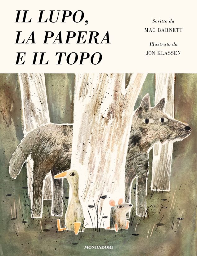 Jon Klassen, Marc Barnett: Il lupo, la papera e il topo (Italiano language, 2018, Mondadori)