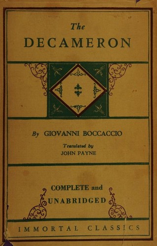 The Decameron (1925, Immortal Classics)