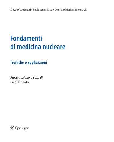 Fondamenti di medicina nucleare (EBook, Italian language, 2010, Springer-Verlag Milan)