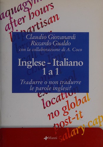 Inglese - italiano 1 a 1 (Italian language, 2003, Manni)