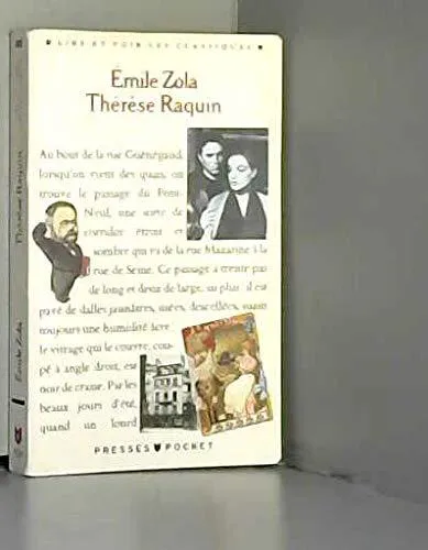 Émile Zola: Thérèse Raquin (French language, 1991, Presses Pocket)