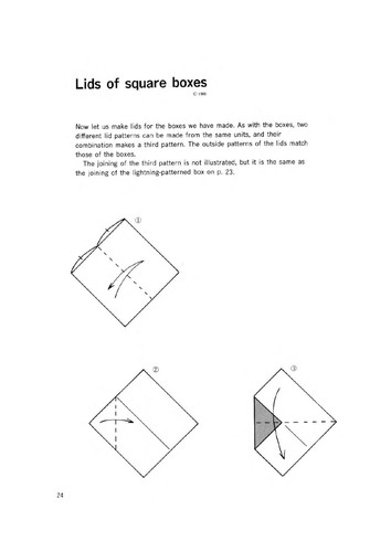 Origami boxes (Paperback, Japanese language, 1989, Chikuma Shobō)