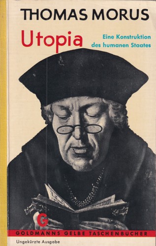 Thomas More: Utopia (German language, 1960, Wilhelm Goldmann Verlag)