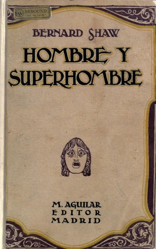 Hombre y superhombre (Spanish language, [s.n.)