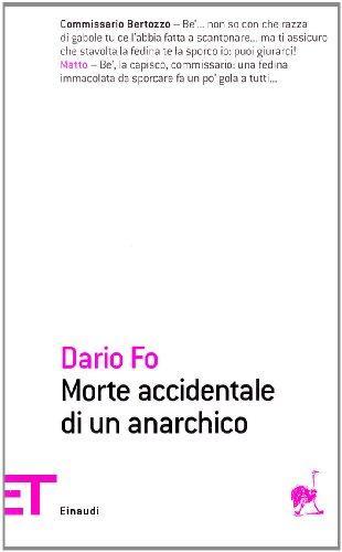 Morte accidentale di un anarchico : due atti (Italian language, 2004)