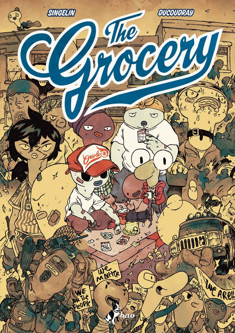 Aurélien Ducoudray, Guillaume Singelin: The Grocery (GraphicNovel, Italiano language, Bao Publishing)