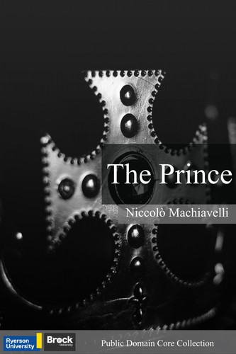 The Prince (EBook, 2022, Ryerson Pressbooks, Pressbooks)