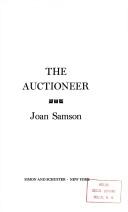 Joan Samson: The auctioneer (1975, Simon and Schuster)