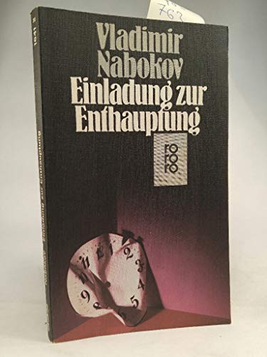 Vladimir Nabokov: Einladung Zur Enthauptung