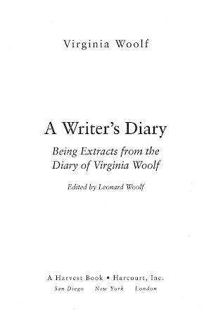 A Writer's Diary (2003)