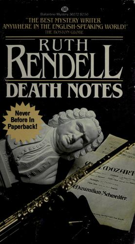 Ruth Rendell: Death notes (1983, Ballantine, Ballantine Books)