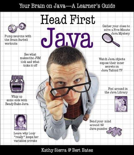 Kathy Sierra: Head first Java (2003, O'Reilly)