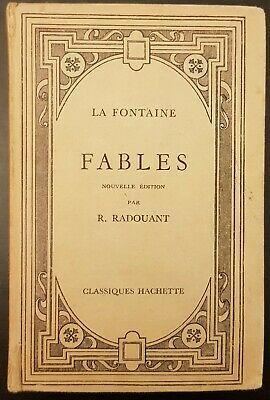 Fables de La Fontaine (French language, 1929)