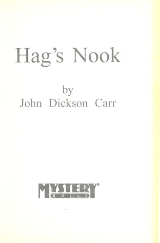 Hag's Nook (Mystery Guild)